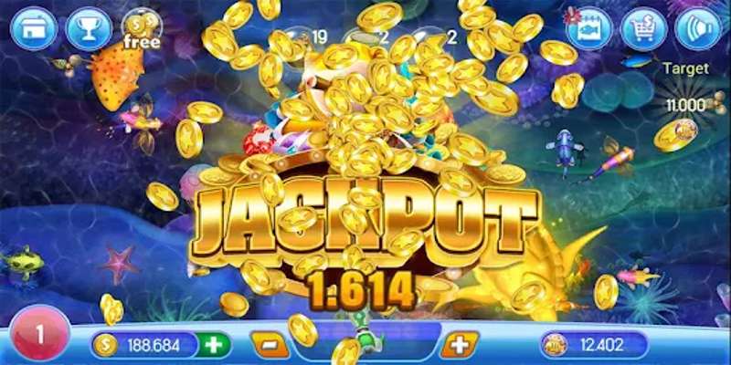 Bảng tiền thưởng chi tiết trong tựa game săn cá online