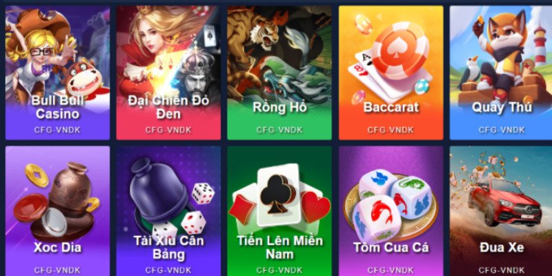 Kho game đa dạng là điểm nhấn khi giới thiệu NK88